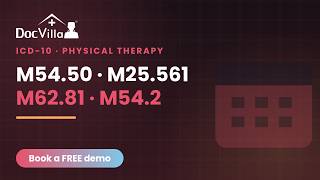 Common ICD 10 Codes for Physical Therapy  Quick Reference  DocVilla