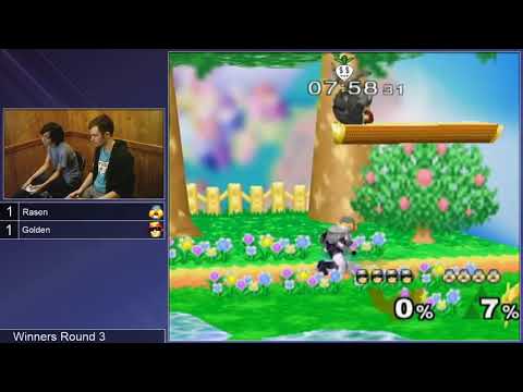 MMOM174 SSBM - Golden (C. Falcon) vs. Rasen (Sheik) - Melee WR3