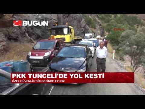 PKK TUNCELİ'DE DÜĞÜN KONVOYUNU KESTİ