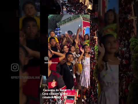 Caravana coca cola 2025 em Aliança Pernambuco