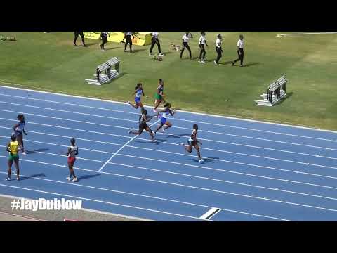 Alexis James | Petersfield High | Women 100m HEAT 4 | JAAA/SDF Junior Development Series