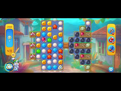 Fishdom Win Strikes Hard Level 2493 - Hard Level 2495