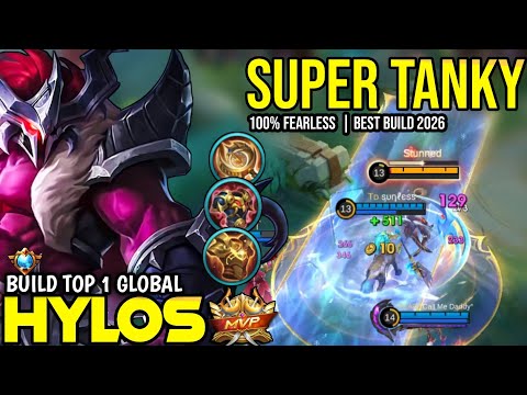 HYLOS BEST BUILD 2026 | BUILD TOP 1 GLOBAL HYLOS GAMEPLAY | MOBILE LEGENDS✓