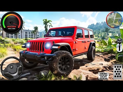 Uphill Offroad 4x4 Jeep Driving Simulator 3D - Drive SUV 4x4 jeep Offroad Game - Android GamePlay
