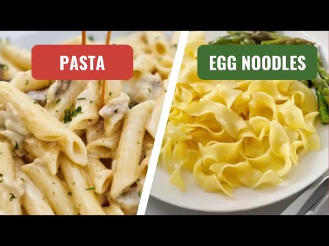 What Is the Difference Between Pasta and Egg Noodles?