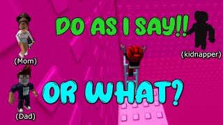👨‍👨‍👧 TEXT TO SPEECH 🎭 MY PARENTS WERE KIDNAPPED 🌿 Luca Roblox