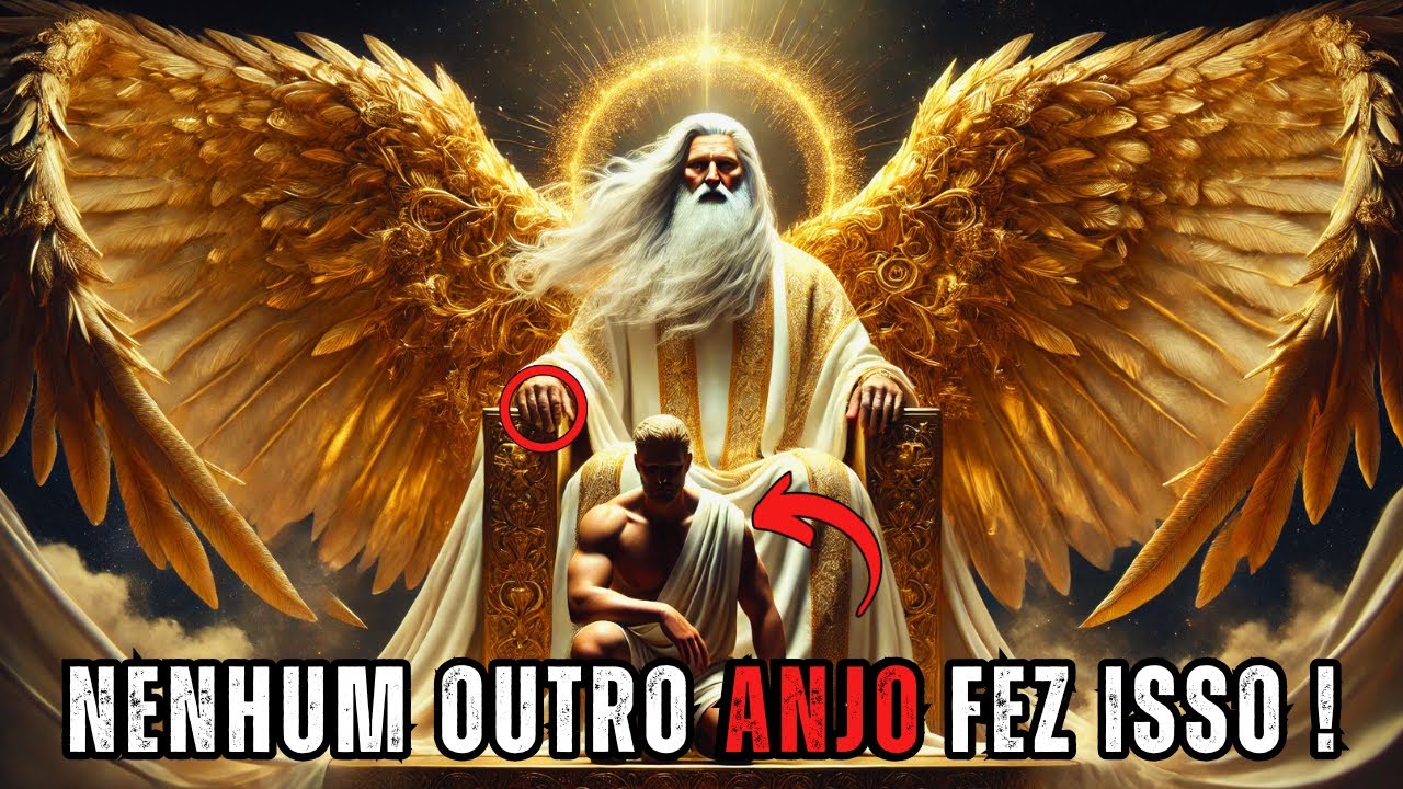 👑O Único Anjo que Se Sentou ao Lado de Deus, Enquanto os Outros Ficavam em Pé 👑✨