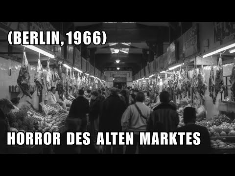 (Berlin,1966) Händler die menschliches Fleisch in ihren Waren verkauften