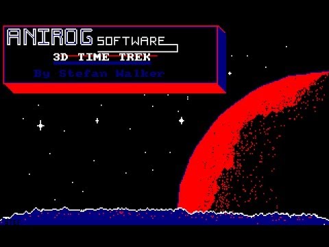3D Time Trek Review for the Amstrad CPC by John Gage