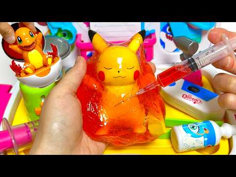 [🌟Toy ASMR🌟] 🏥Pokémon Doctor Toys & Battle Toys ASMR | Pikachu |Satisfying Toy Unboxing |Review Toys