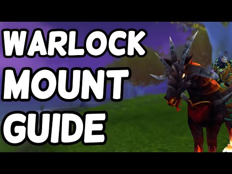 WoW Classic Warlock Dreadsteed Mount Guide I TBC Blood Elf Included