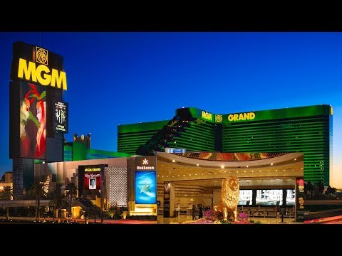 Walking through MGM Grand Casino and Hotel - Las Vegas