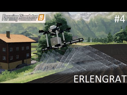 FS19 Erlengrat map, Alpine DLC Timelapse, Episode -4- DRONE!!!