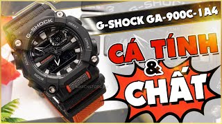 youtube Casio 49.5mm Nam GA-900C-1A4DR