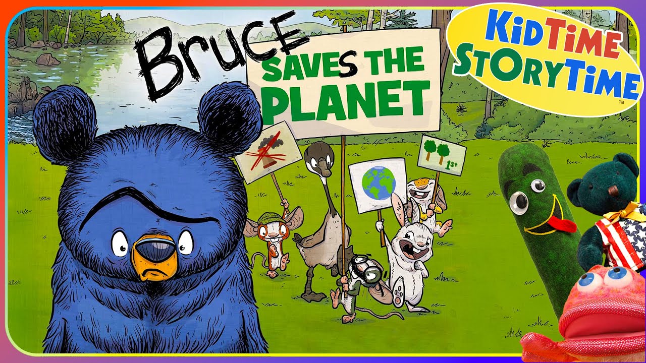 BRUCE Saves the Planet 🌎 Earth Day read aloud for kids
