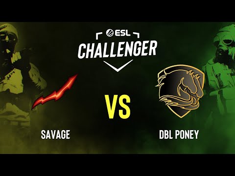 Savage vs DBL PONEY | Map 2 Vertigo | ESL Challenger Anaheim 2022: European Qualifier
