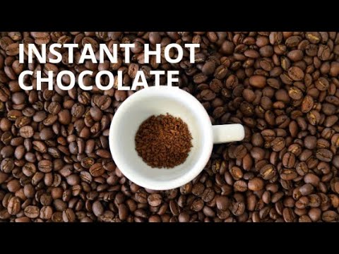 हॉट चॉकलेट रेसिपी -  2 Minute Hot Chocolate Drink Recipe - Krutika Vlogs