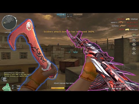 Crossfire NA 2.0 : AK47 K - Scorched Beast - Hero Mode X - Zombie V4