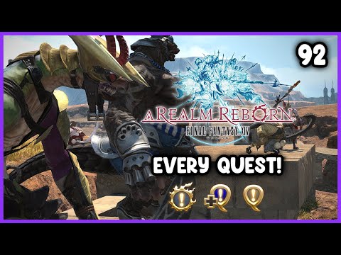 FFXIV Every Quest ✨ Episode 92: ARR Allied Society ✨ 15 December 2024