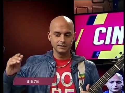 Sie7e video Entrevista + Canciones - CM Argentina - 2016