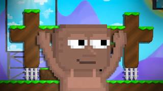 Pasistačiau Savo Pirmą Pasaulį per Growtopia...