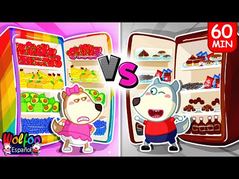 Wolfoo: Desafío de Chocolate Rosa vs Negro 🍫 | Juguemos Juntos | Video Infantil