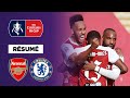 Résumé : Avec un Aubameyang majestueux, Arsenal s’offre la FA Cup contre Chelsea