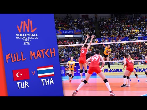 Turkey 🆚 Thailand - Full Match | Women’s Volleyball Nations League 2019