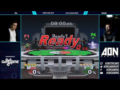 Super AON 2018 Hax (Fox) vs Animal (Fox) Losers Quarterfinals