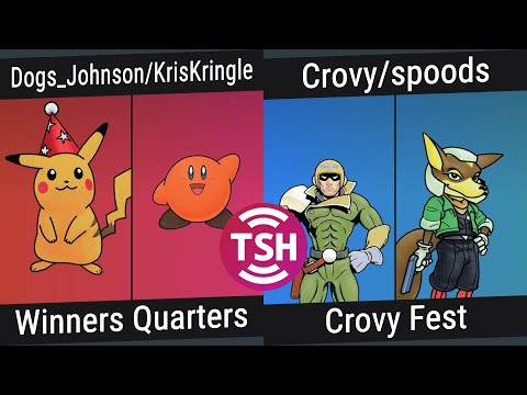 Crovy Fest - Dogs_Johnson & KrisKringle vs. Crovy & spoods - SSB64 Doubles