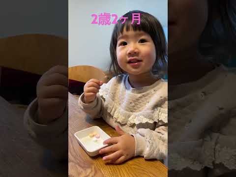 こども学科 記録 2歳2ヶ月