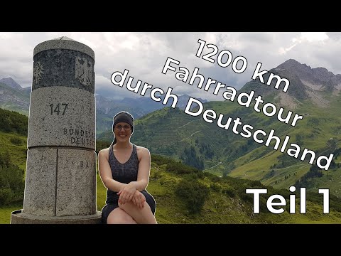 1200 km Fahrradtour durch Deutschland - TEIL 1 - Ich habe mich überschätzt