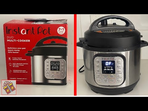 Instant pot Duo Multi Cooker 7in 1 Unboxing |A Must Have Kitchen Appliance #kitchen 
