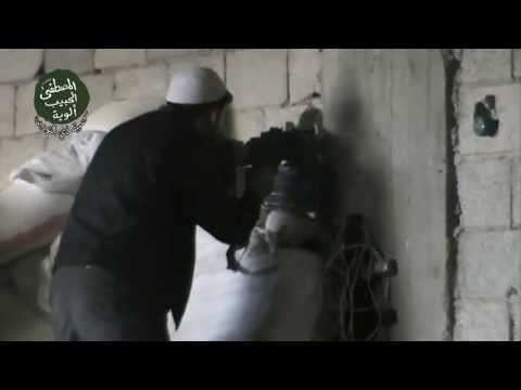 اشتباكات بين مقاتلي كتيبة ذي النورين وقوات النظام في حي القابون في مدينة دمشق