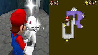 Super Mario 64 DS Gameplay Part 24 - The Glowing Rabbits