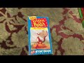 My Winnie The Pooh VHS Collection