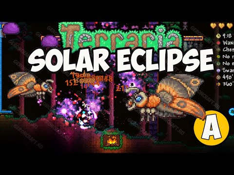 Terraria how to get Solar Eclipse (2 WAYS) | Terraria how to summon Solar Eclipse | Terraria 1.4.4.9
