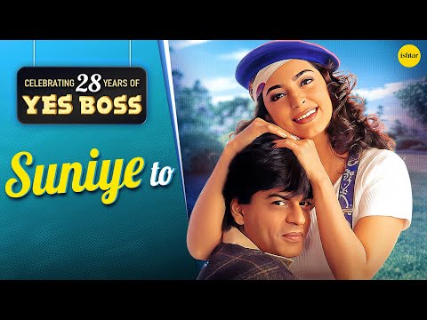 Suniye To - HD VIDEO | Shah Rukh Khan & Juhi Chawla | Yes Boss | 90's  Song | Ishtar Regional