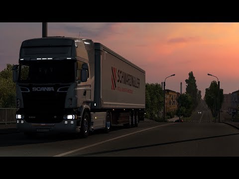ETS 2 1.35 - SCANIA R500 V8 - Trip: Pskov - Daugavpils