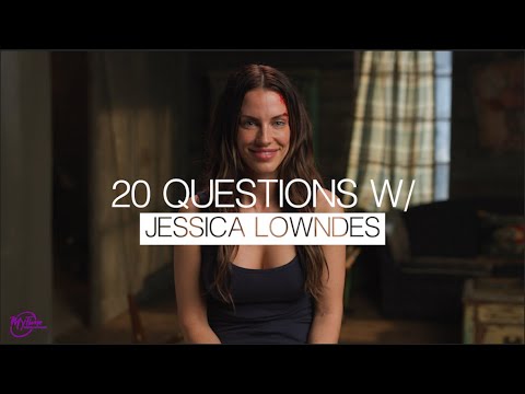 20 Questions with Jessica Lowndes | MyTime Movie Network
