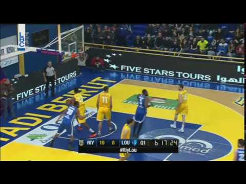Riyadi vs Louaize - Assist Elie Stephan