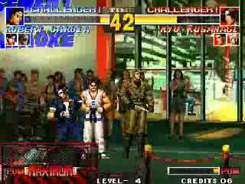 The King of Fighters 95 Kof Dad vs Hank