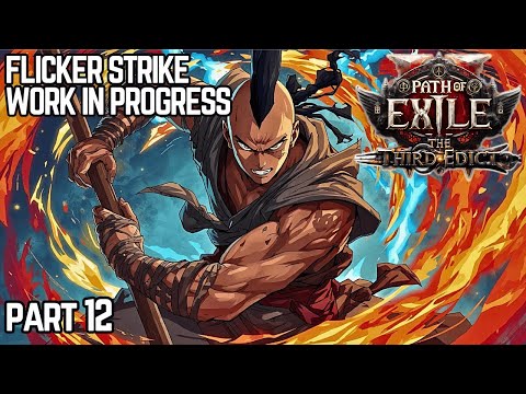 The Fastest Monk Alive?! - Flicker Strike Invoker [WIP] | PoE2 |