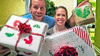 DIY Chicken Wrapping Paper