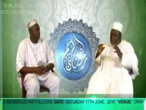 RAMADAN 1437 NASFAT HALF HOUR EPISODE 1