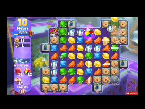 Wonka's World of Candy Level 594 NO BOOSTERS - A S GAMING ✔