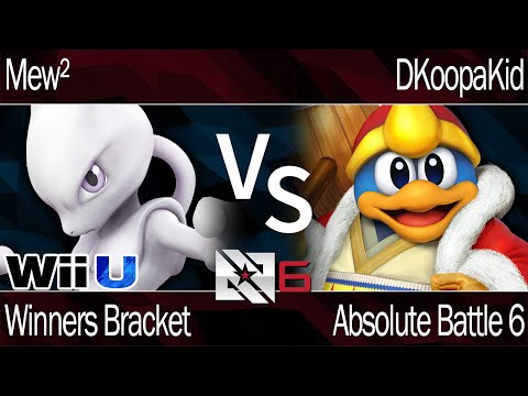 AB6 Smash 4 - Mew² (Mewtwo, Pikachu) vs DKoopaKid (DDD) - Winners Bracket