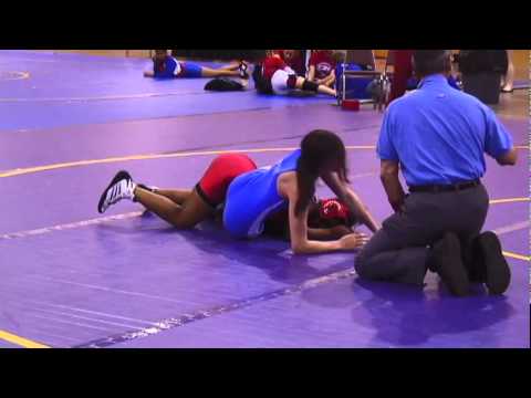 FILA Cadet 52kg - Alora Lily DeAragon (Bonners Ferry) FALL Natalie Quinones (Puerto Rico).mp4