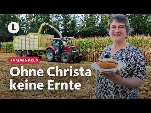 Die heimliche Heldin der Ernte: Christa kocht für die ganze Truppe! | WDR Lokalzeit LandSchafft