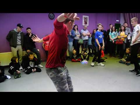 KIDS BATTLE by TDS - juniors 3x3 - bboy OneHeddy & bgirl Софья vs bboy Taflen & Flink